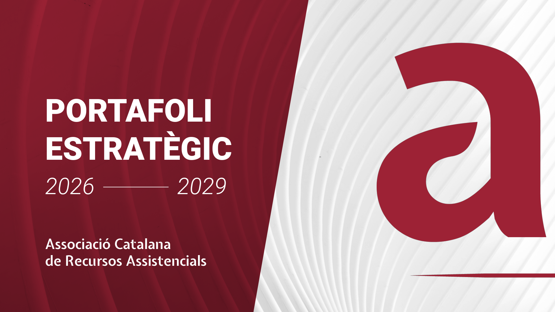 portada portafoli estrategic acra 2026-2029